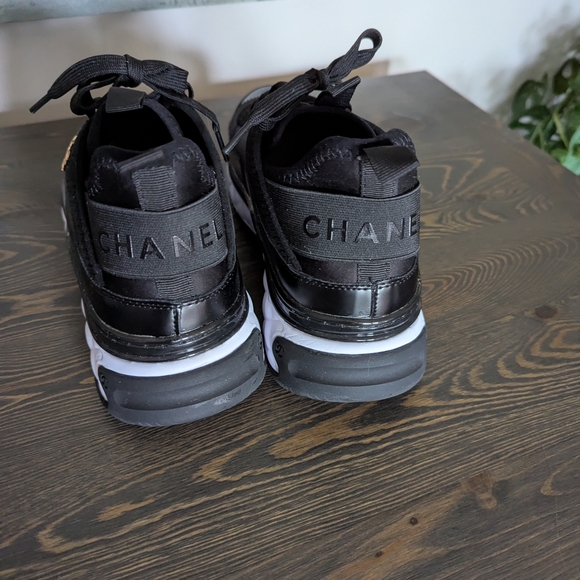 Chanel Women's Black Athletic Shoes - Picture 2 of 3